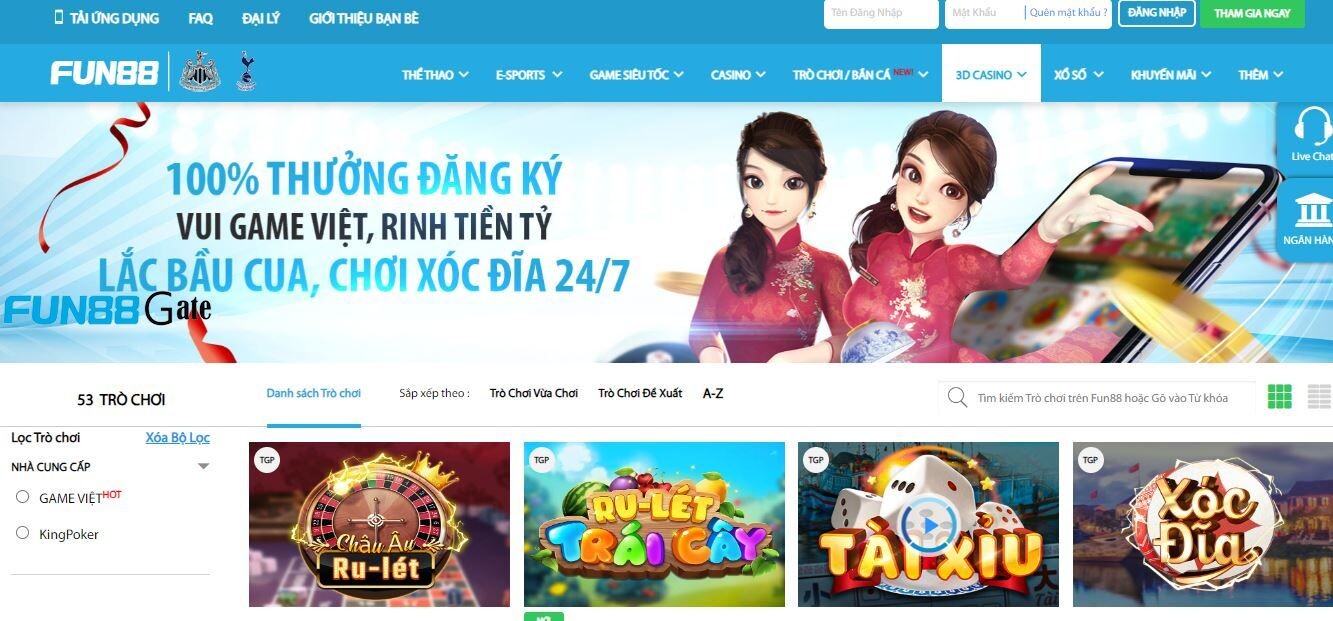 Lý do cá cược tại Fun88 Home lại hấp dẫn nhiều anh em